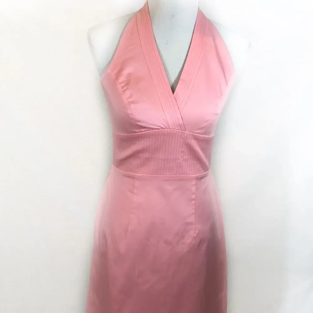 B Moss Stretch size 2 halter style Dress